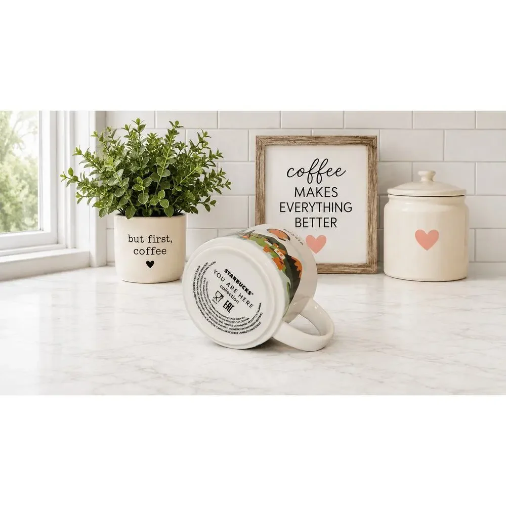 Starbucks Russia You Are Here Collection Mug 14oz Coffee Mug RARE